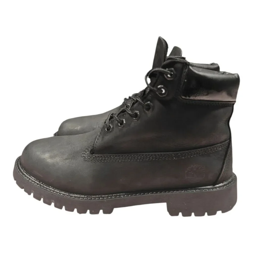 TIMBERLAND 6 Inch Premium Waterproof Boot In Black Size 6M